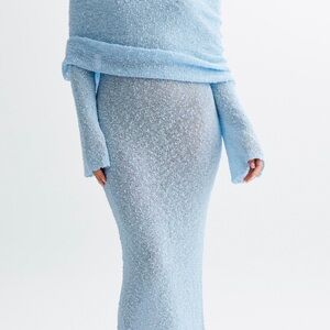 Meshki Blue Maxi Dress